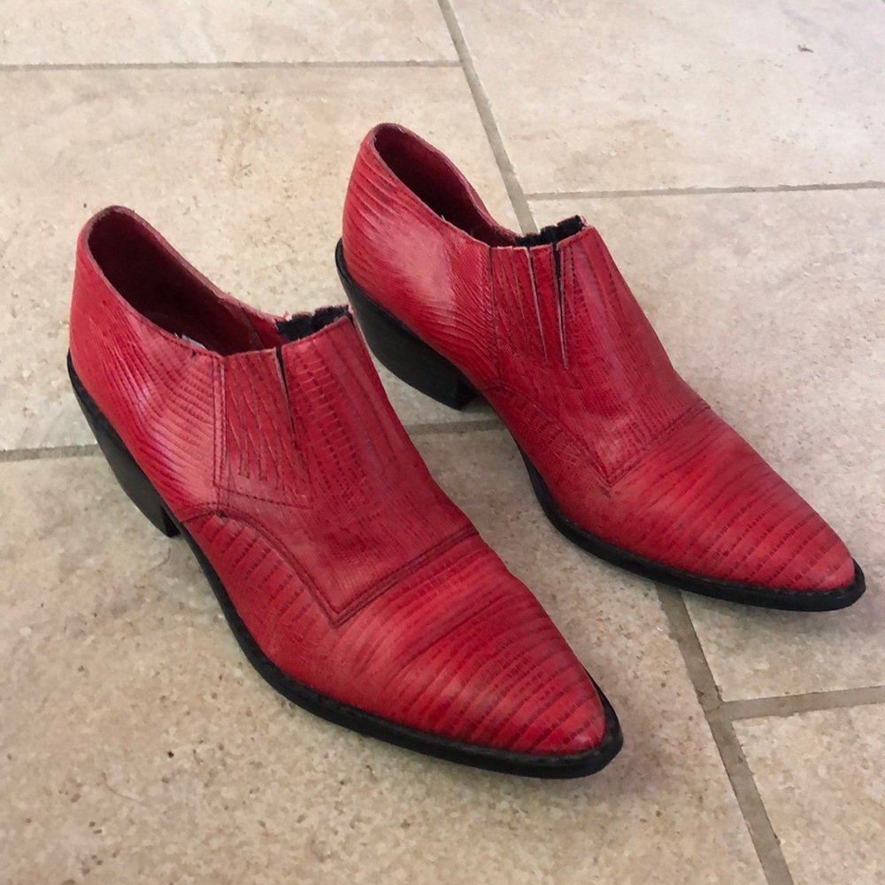 Circle S Leather Booties